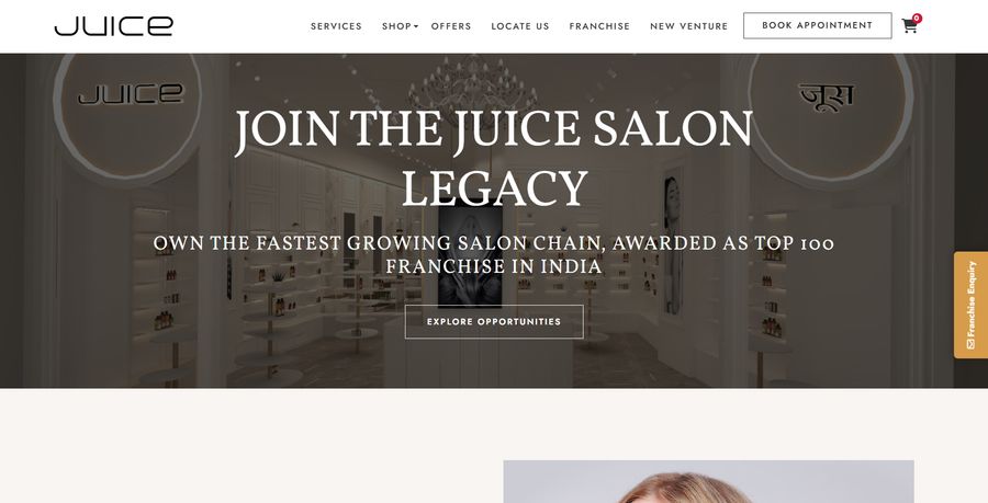 Featured Project: Juice Salons
